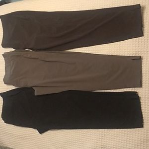 3 pairs Athleta ankle pants
